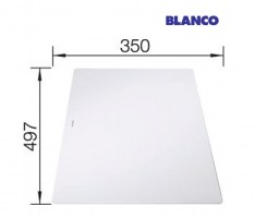 MEDIDAS TABLA DE CORTE CRISTAL BLANCO